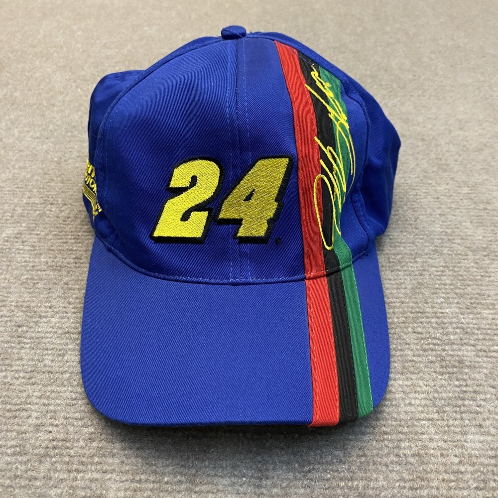 Vintage Jeff Gordon Hat #24 Embroidered Blue Chase Hendrick Motorsport OSFA